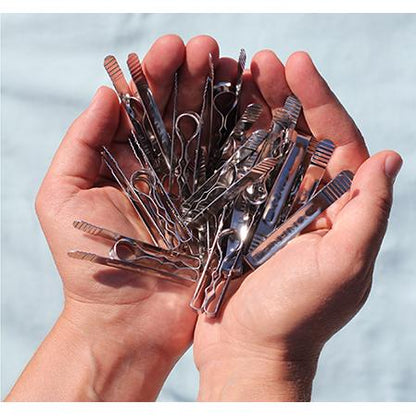 Klädnypor i rostfritt stål Pincinox 12 st