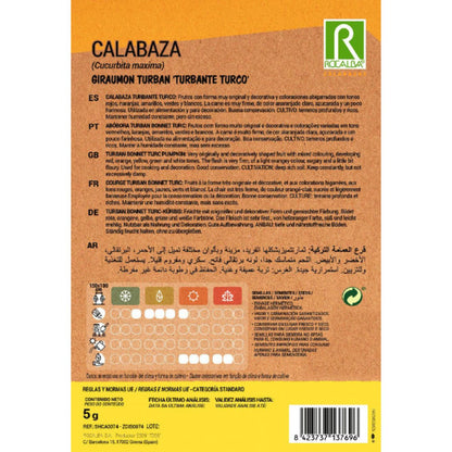 Giraumont turban-pumpafrön