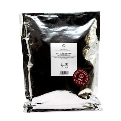 Naturalna farba do włosów w kolorze ciemny kasztan Khadi 100 g