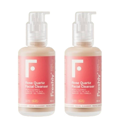 Zestaw 2x Środek do mycia twarzy Rose Quartz Freshly 200 ml