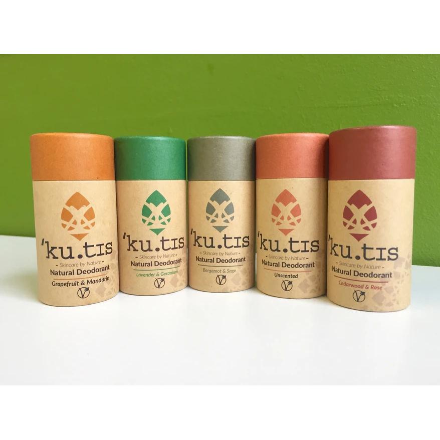 Ekologisk deodorant Zero Waste Bergamott och salvia Kutis 55 g