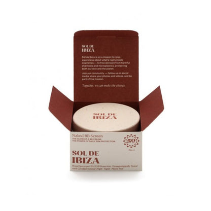 BB cream SPF50 PA+++, skyddande ansiktskräm med nudefärg, 35 g