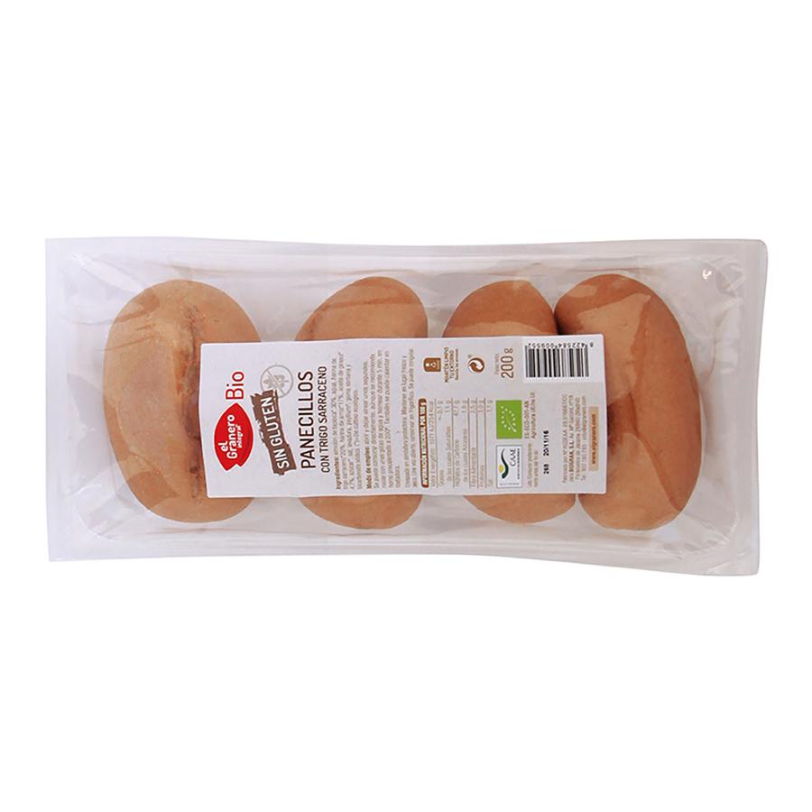 Glutenfria bovetebröd El Granero, 4 x 50 g