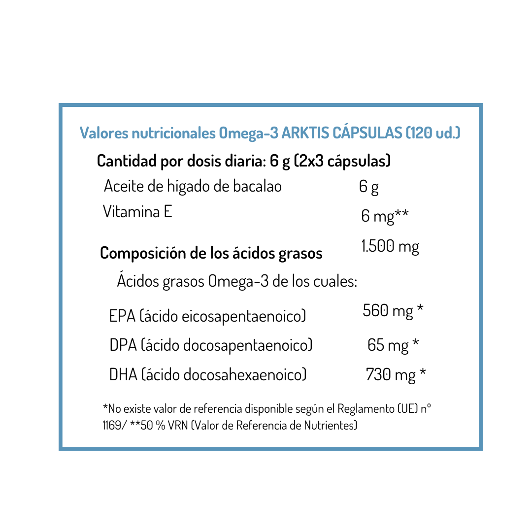 Omega-3 ARKTIS NORSAN 120 Kapseln