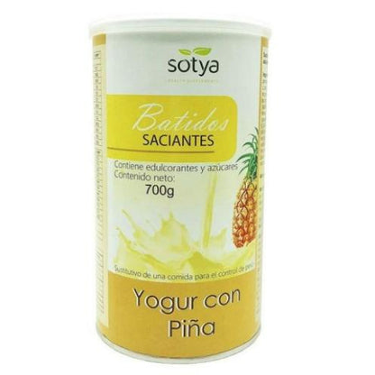 Milkshake rassasiant au yaourt et à l'ananas Sotya 700 g