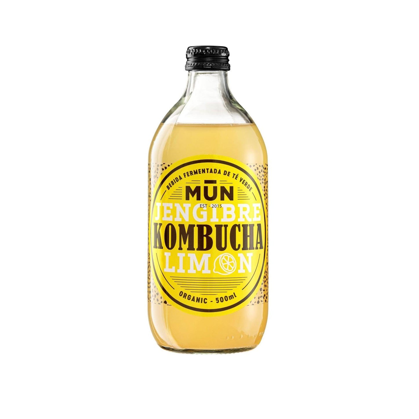 Kombucha imbirowo-cytrynowa ECO Mun 250 ml