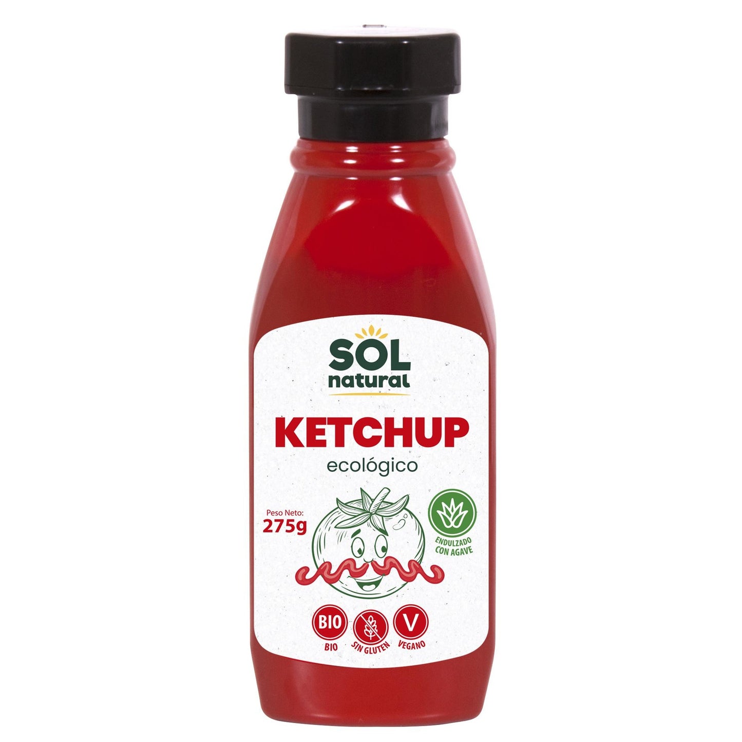 Ketchup with Organic Agave Syrup Sol Natural 275 g