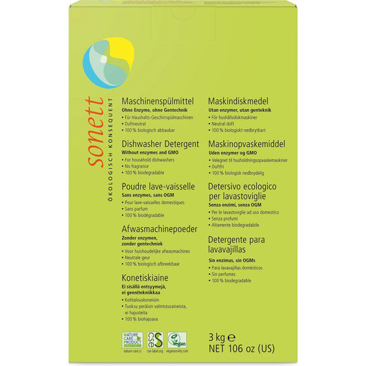 Sonett Dishwasher Powder 3 kg