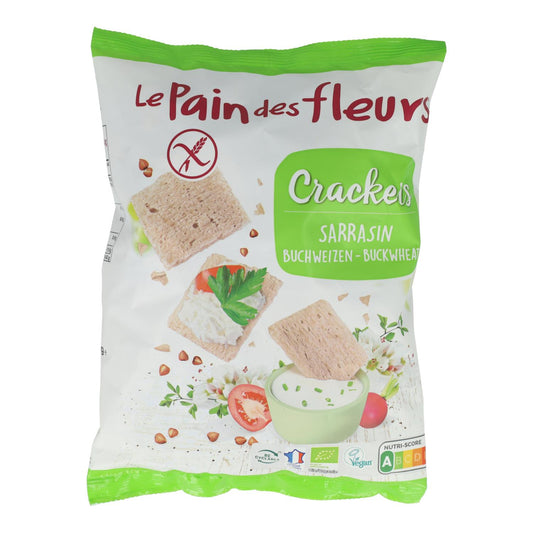 Mini krakersy z kaszy gryczanej BIO bezglutenowe Le pain de fleurs 75 g