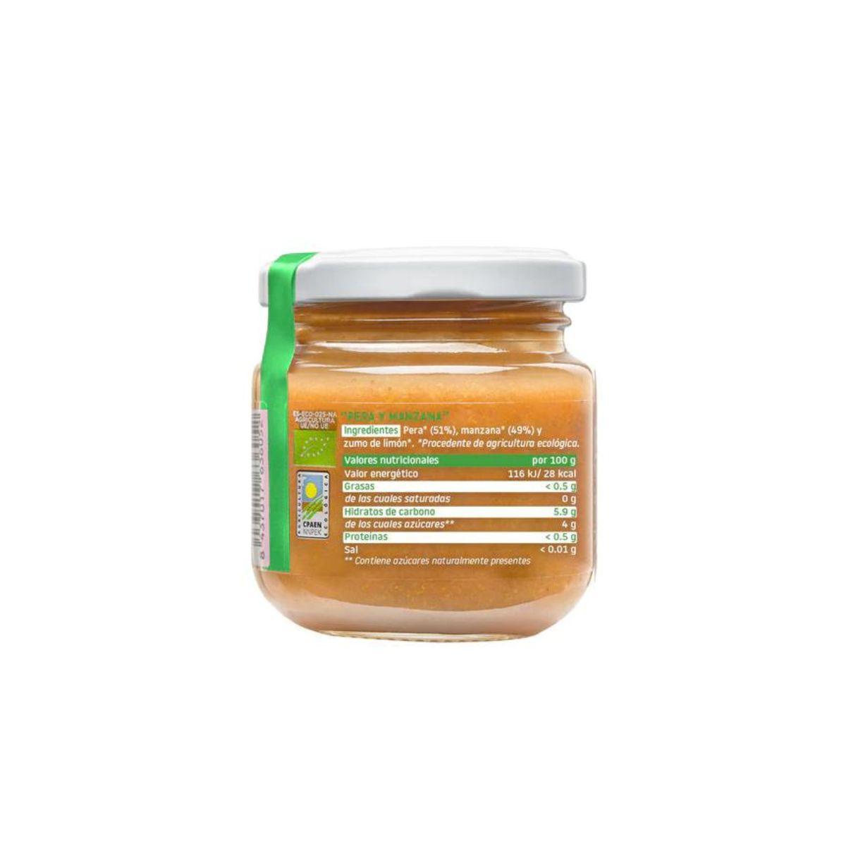 PROMO 3x Potje BIO peer en appel +6 maanden Smileat, 130 g