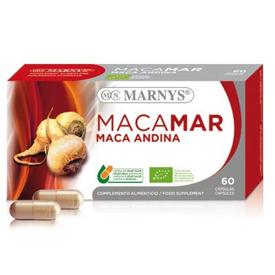 Kapsułki Maca Andina Ecológica 500 mg Marnys, 60 sztuk