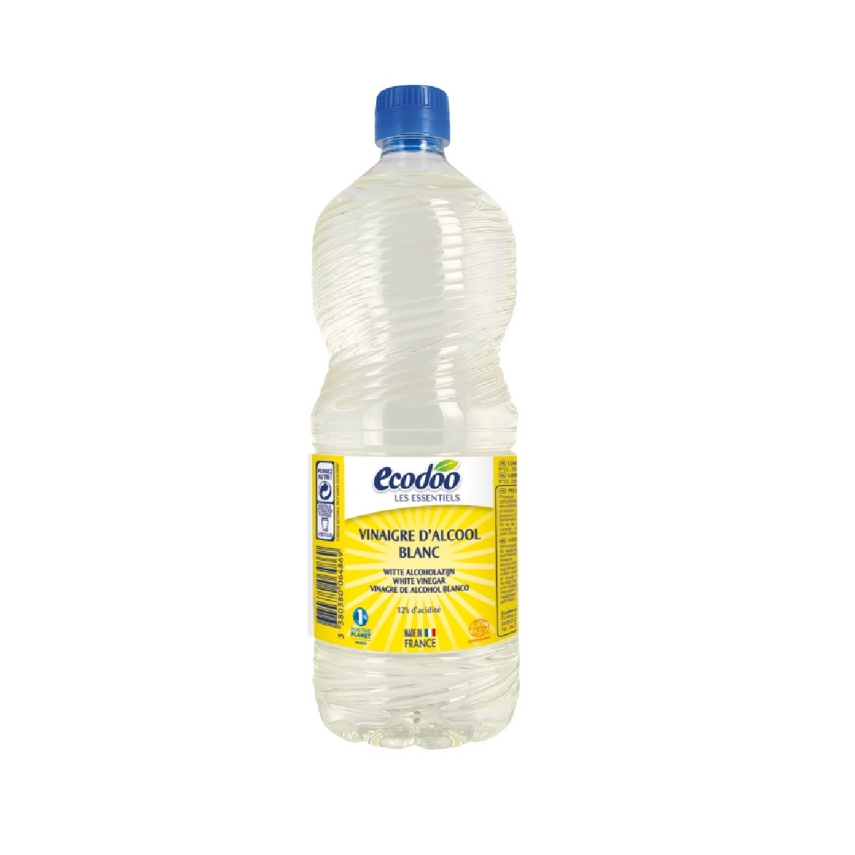 Aceto bianco di alcool per la pulizia Ecodoo  1 L
