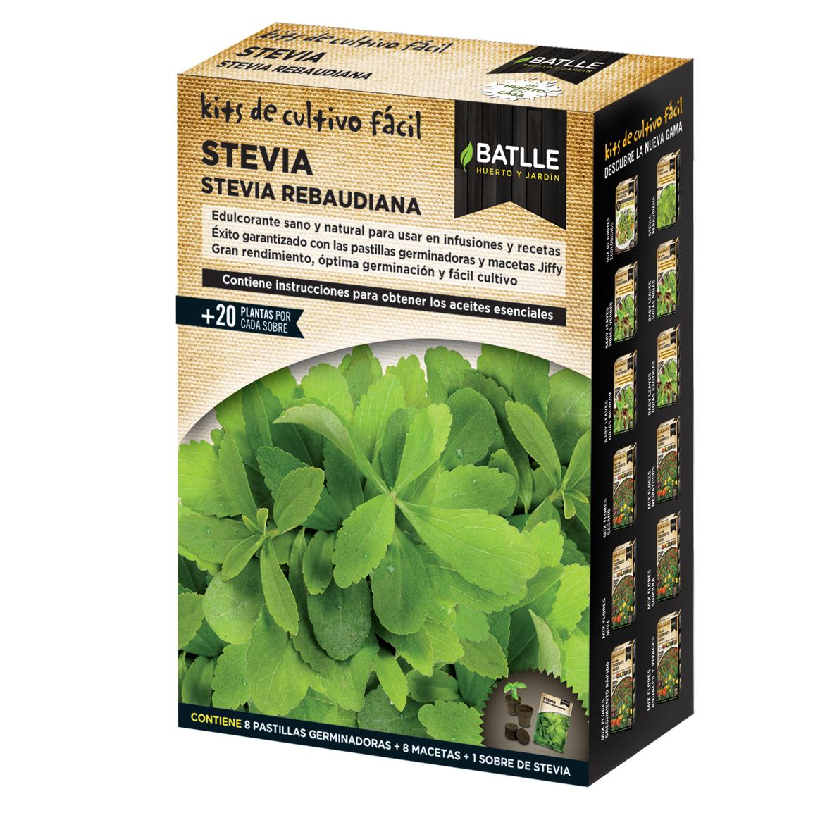Kit di coltivazione Stevia Rebaudiana Batlle