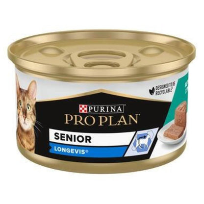 Pro Plan Senior 7+ Longevis Mus z tuńczykiem Purina 85 g