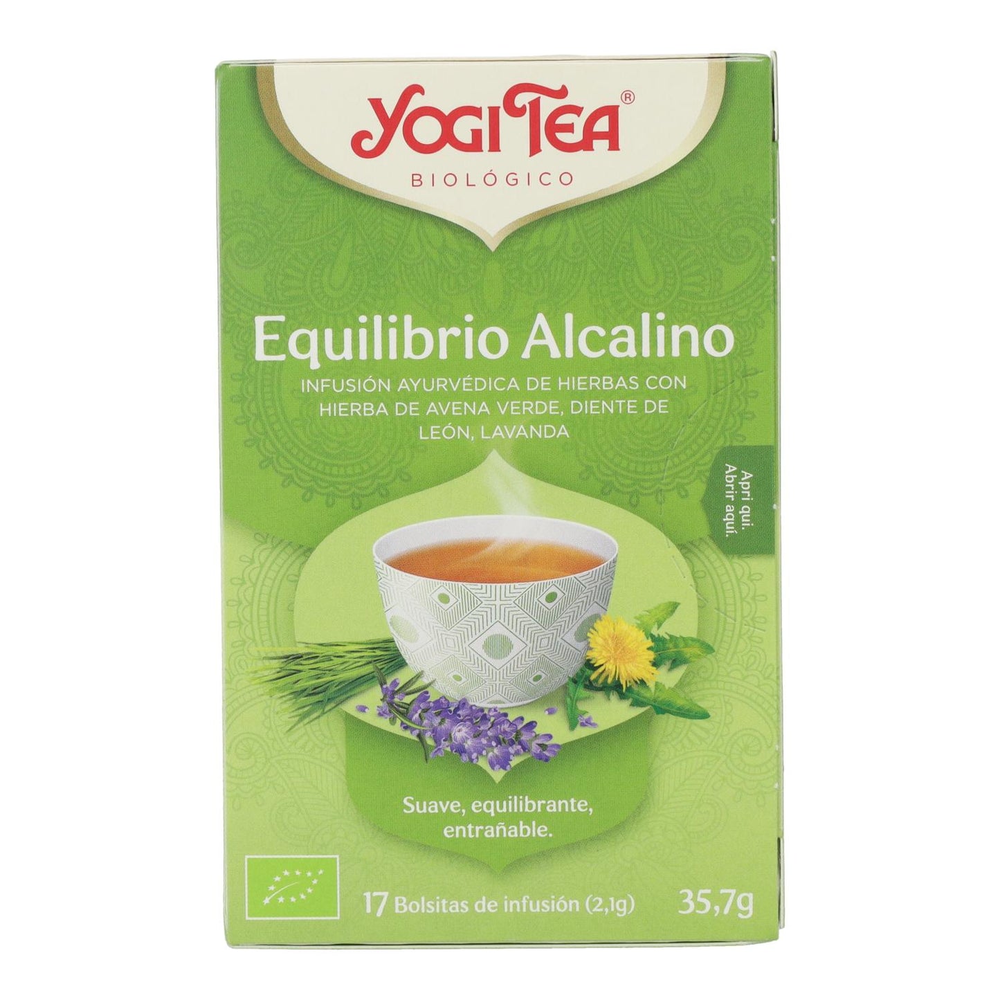 Yogi Tea BIO Równowaga alkaliczna, 17 torebek