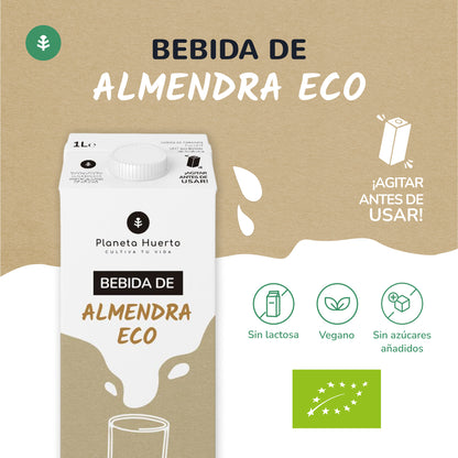 Pak 12x Planet Orchard Eco Amandeldrank 1L