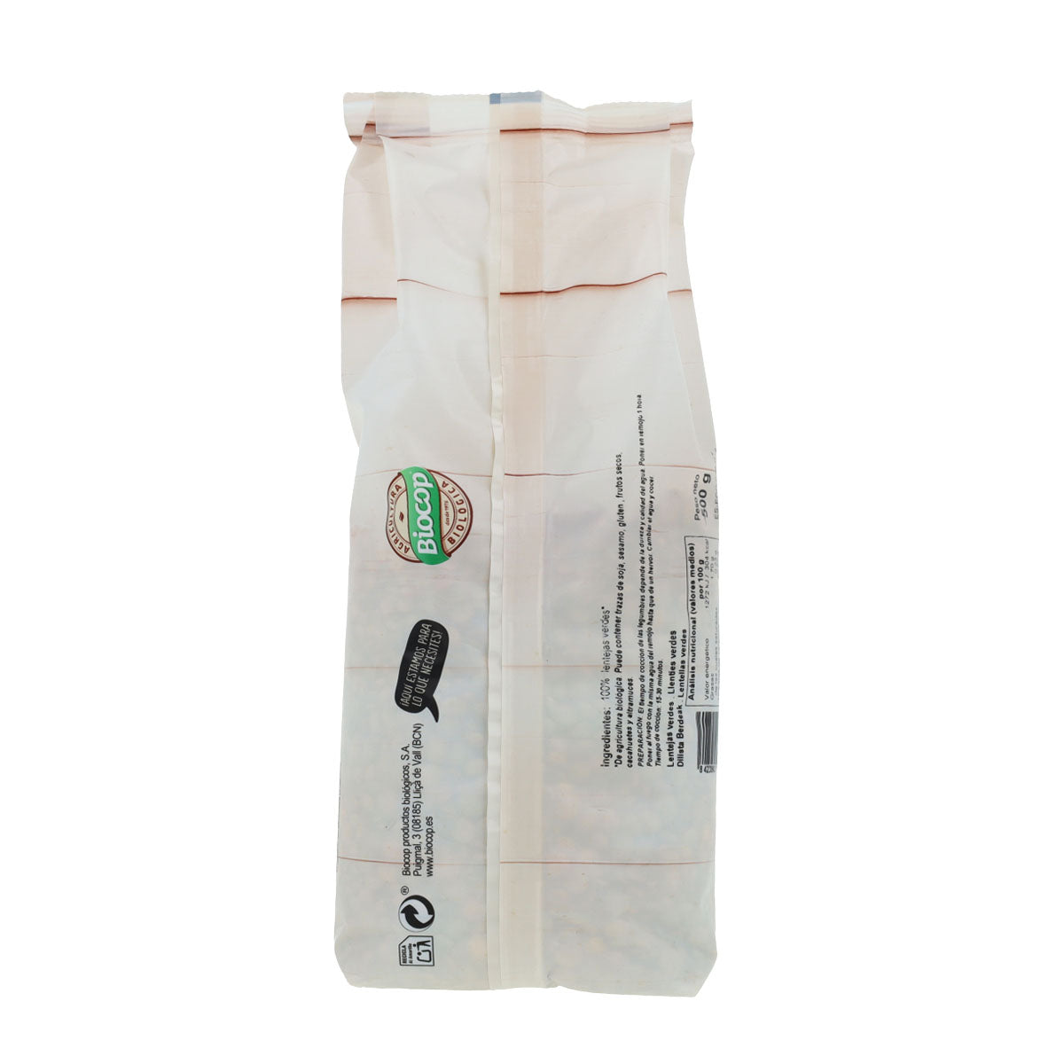 Zielona soczewica Biocop 500 g