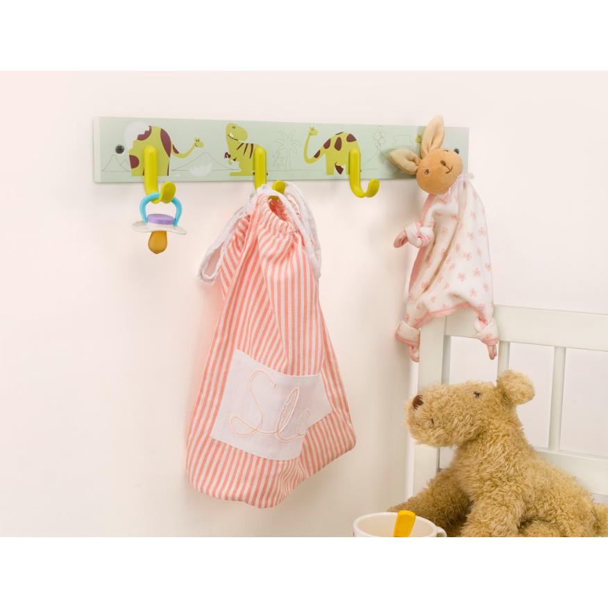 Cintre multiple pour enfants Éléphant bleu