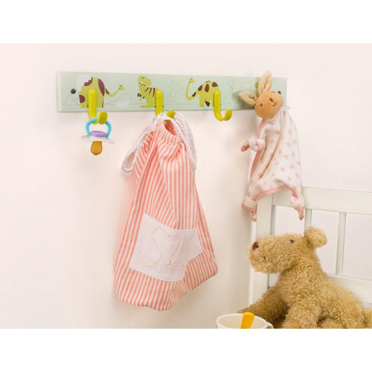 Cintre multiple pour enfants Éléphant bleu