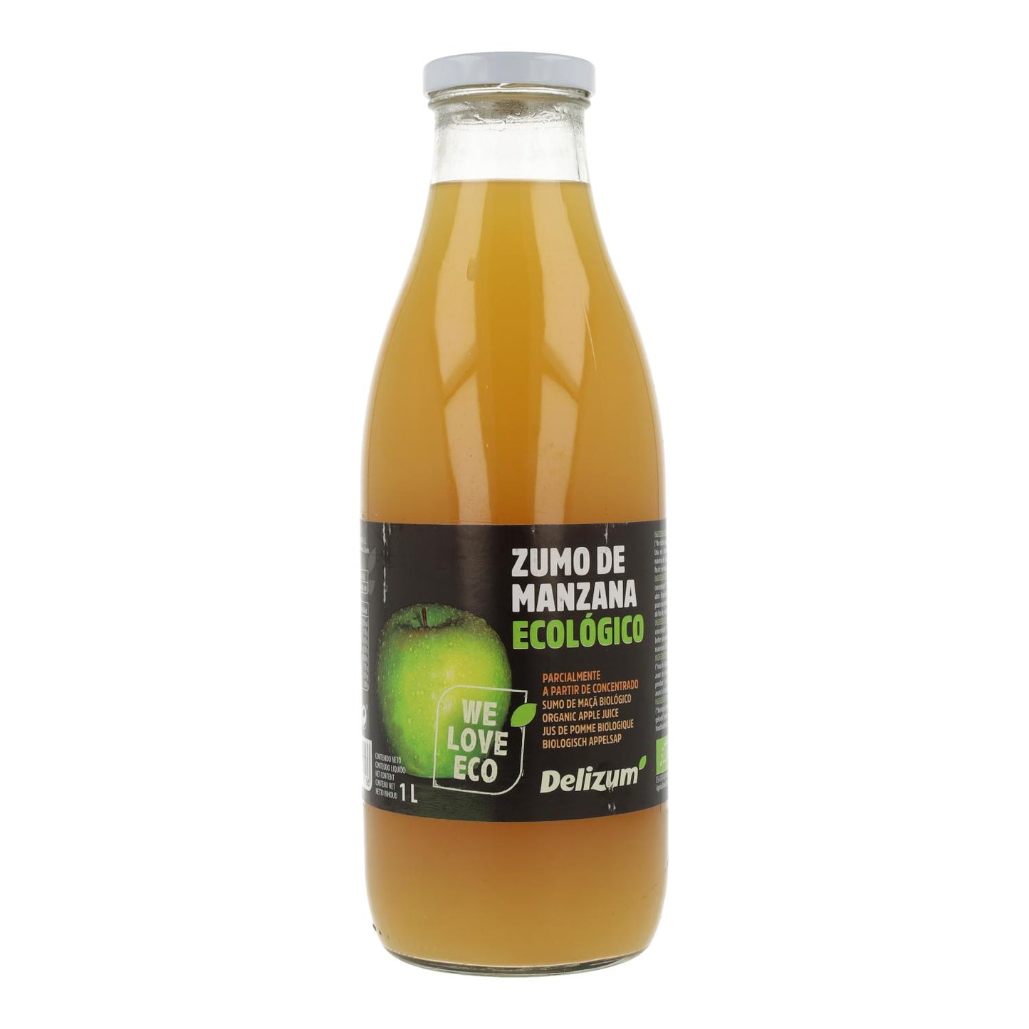 Zumo de Manzana ecológico Delizum 1 L