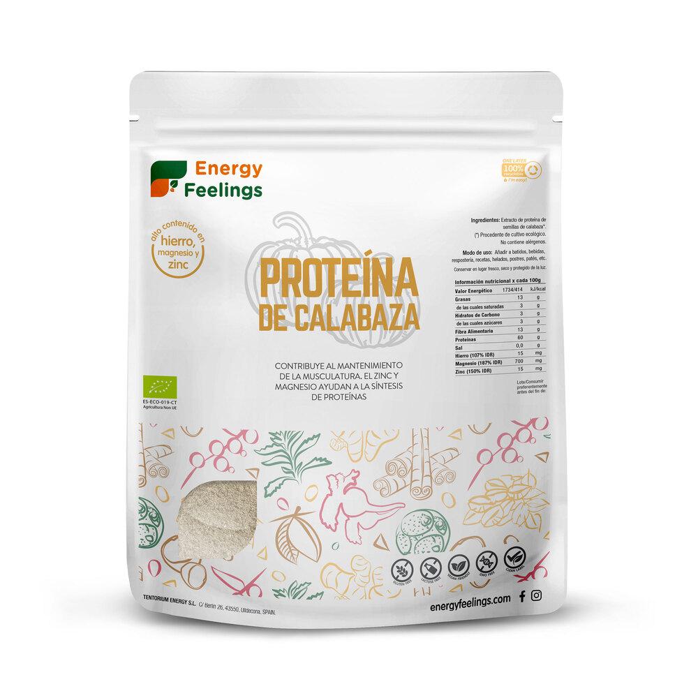 Pack of 2 Energy Feelings Organic Pumpkin Protein 1 kg