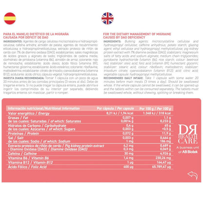 DAOhead® 60 kapslar med magsyreresistenta tabletter