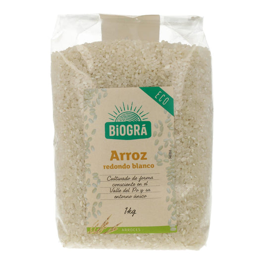 Biogrà Organic White Rice, 1 kg