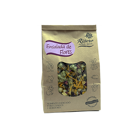 Sałatka z kwiatów dla królików i gryzoni Ribero 150 g
