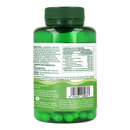 Pack 3xMelatonin complex Planeta Huerto 120 caps