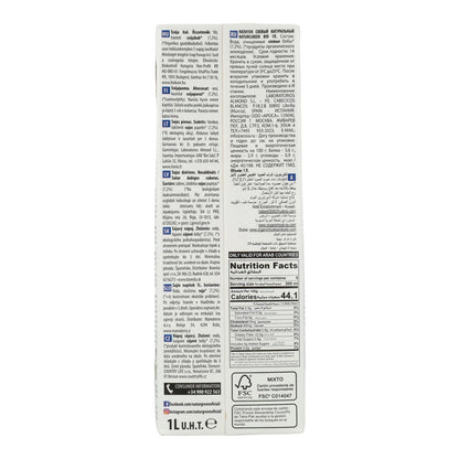 Pack of 6 x NaturGreen Organic Unsweetened Soy Drink 1 L