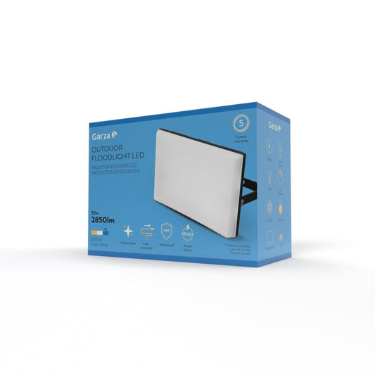 Design LED-buitenlamp, 30 W, 2850 lm, koud licht (6000 K) Garza