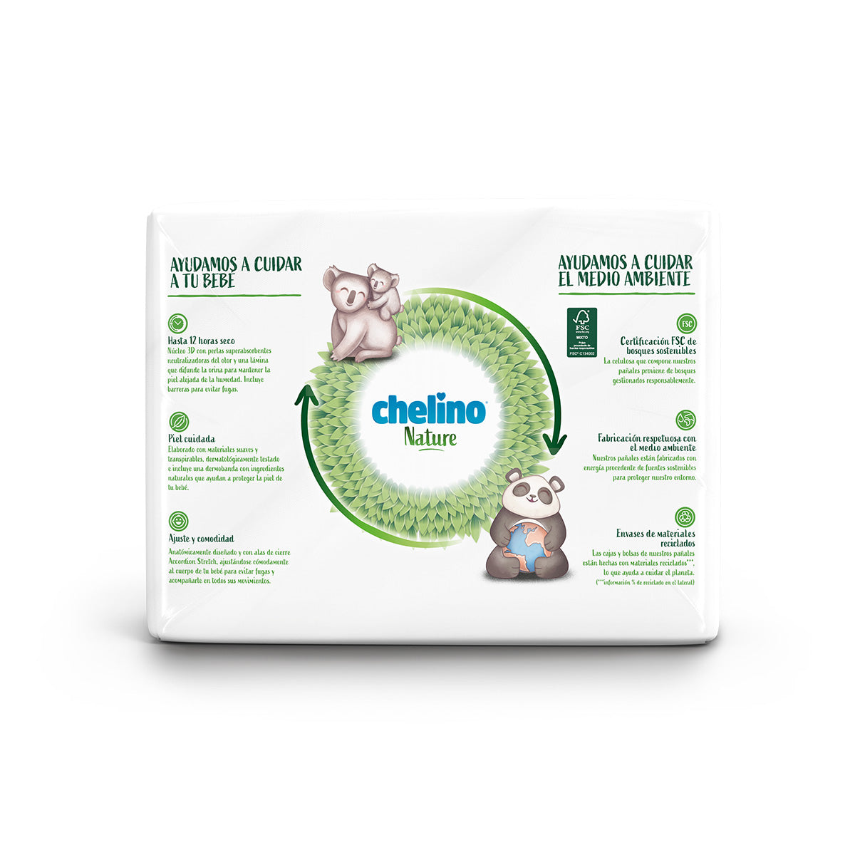 Chelino Nature T4 nappies 9-15 kg 34 units