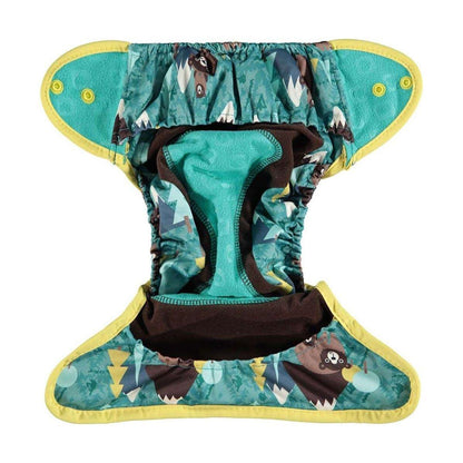 Pop-in Bear Cloth Nappy with Press Studs