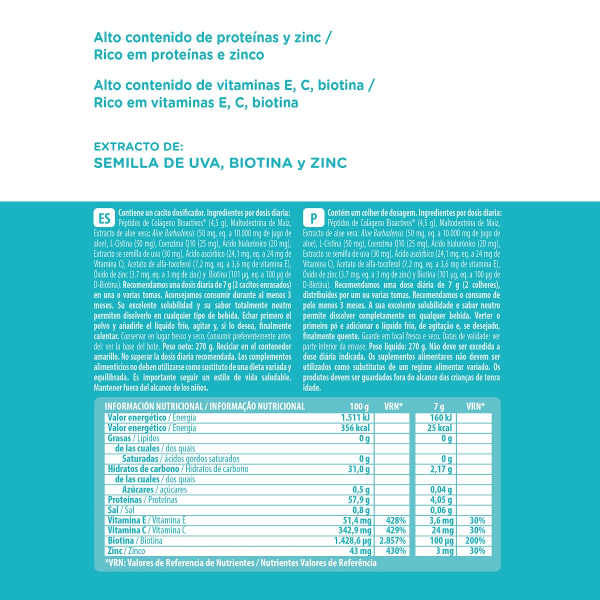 Collagene Forticoll Pelle e Capelli 270 g