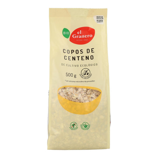 Bio-Roggenflocken El Granero 500 g