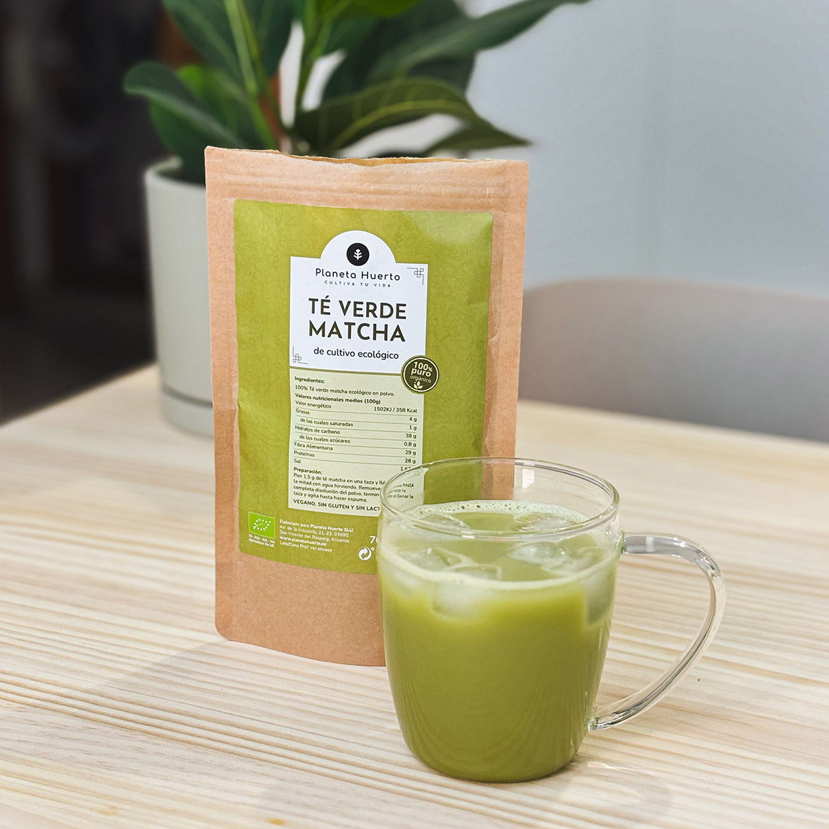 6xPack Matcha-Tee-Pulver ECO Planet Orchard 70 g