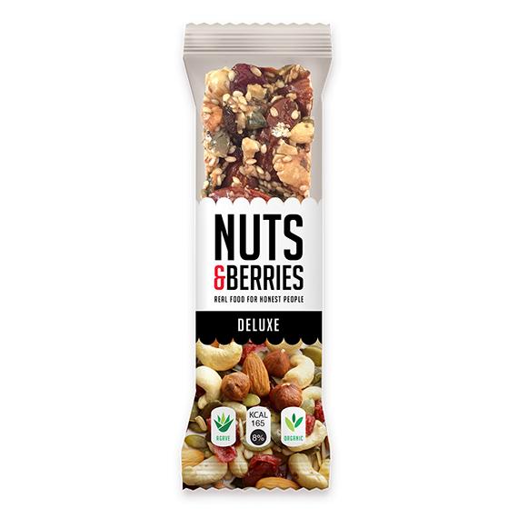 Deluxe Nuts & Berries Bar 40 g