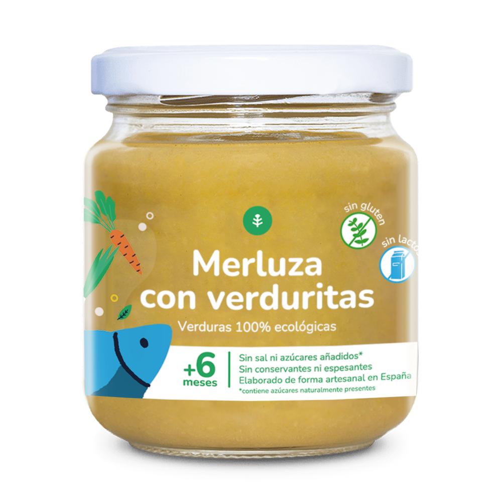 Seehecht mit Gemüse Seehecht mit Gemüse Planeta Huerto 180 g