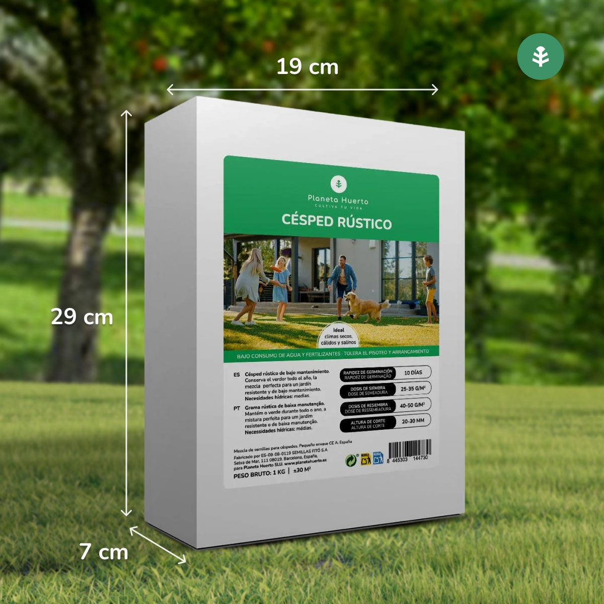 Repopulating Grass Seeds Planeta Huerto 1 kg