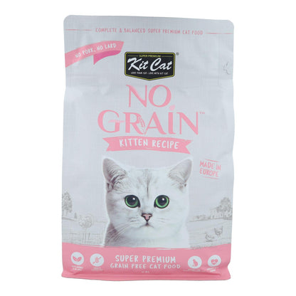 Zestaw Cat No Grain Cat Food - Kitten Recipe 1 kg Naturalna karma dla kociąt