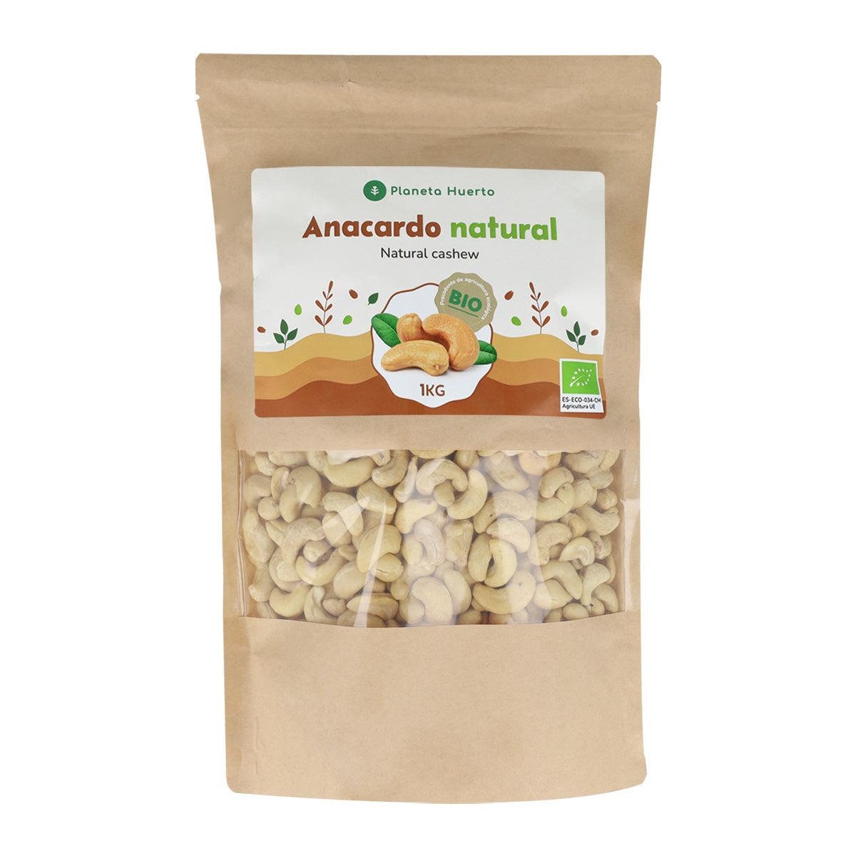 Orzech nerkowca naturalny ECO Planeta Huerto 1 kg