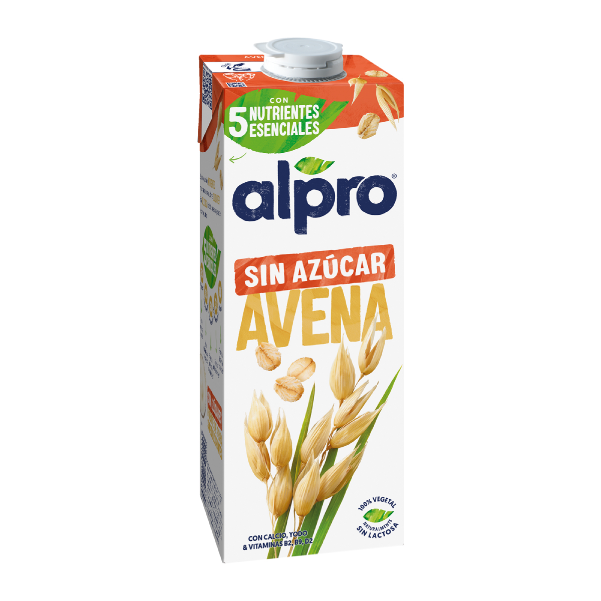Boisson à l'avoine sans sucre Alpro 1 litre
