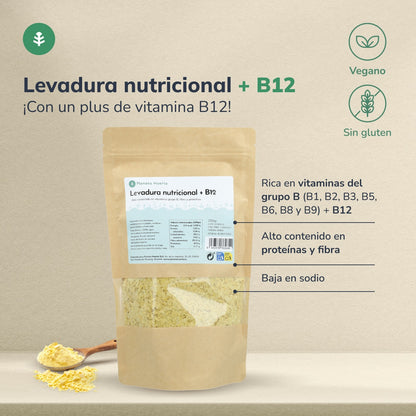 Levure nutritionnelle + B12 Planeta Huerto