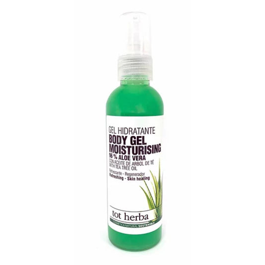 Hydraterende gel met aloë vera en tea tree olie 100 ml Tot Herba