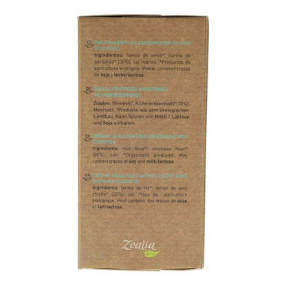 Glutenfria kikärtskex Zealia 120 g