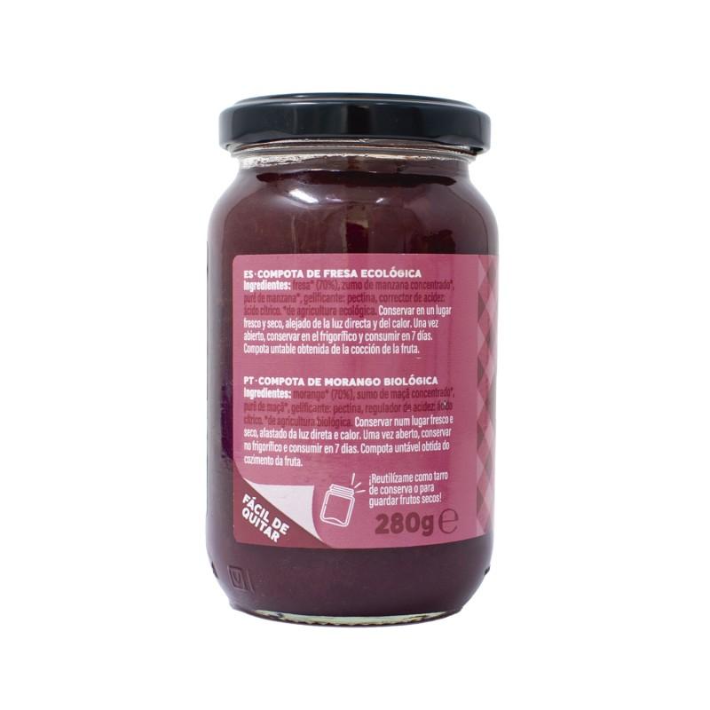 Compote de fraises BIO La Finestra Sul Cielo 280 g