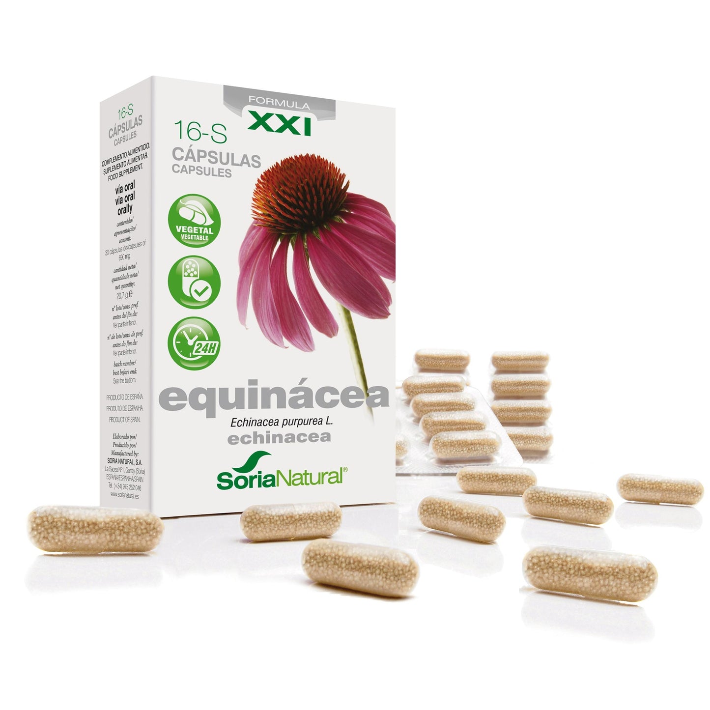 16S - Echinacea Soria Natural Caps, Extended Release
