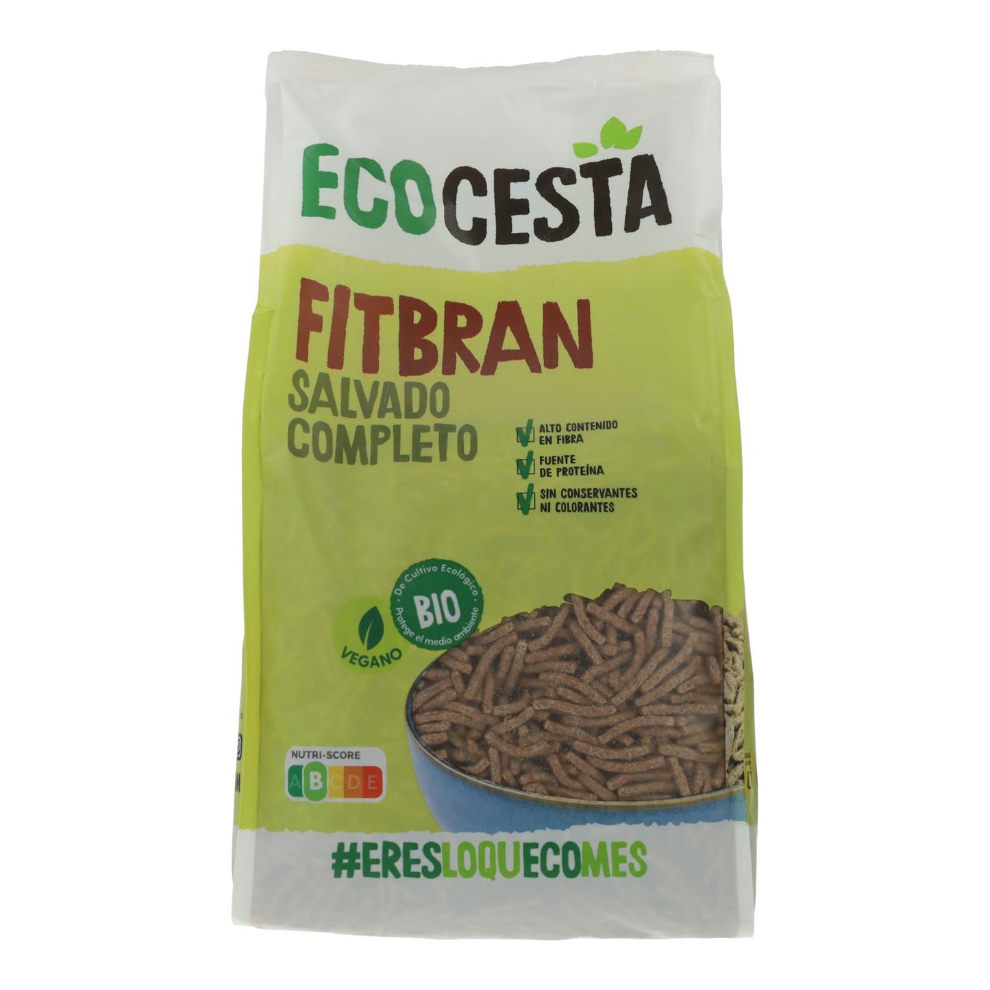 FitBran Fullkornskli Bio Ecocesta 450 g