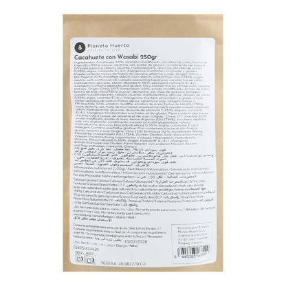 Pea wasabi Planeta Huerto 250gr