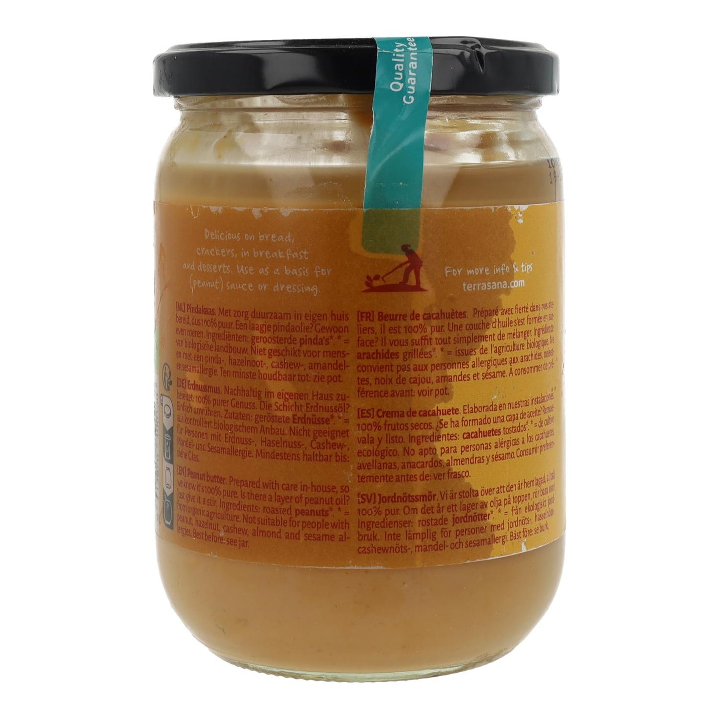 Crema di arachidi Terrasana 500 g